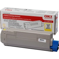 Cartus toner 43865721 galben OKI 6000 pagini