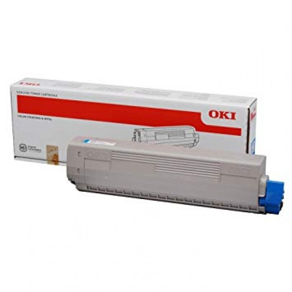Cartus toner 44036059 alb OKI 8000 pagini