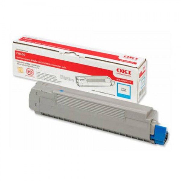 Cartus toner 44643003 cyan OKI 7300 pagini