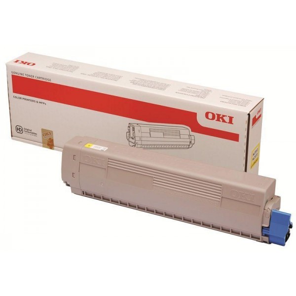 Cartus toner 45862837 galben Oki 7300 pagini