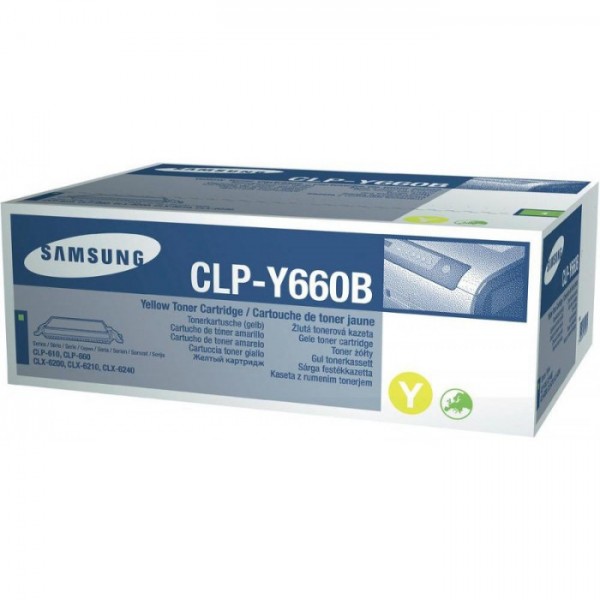 Cartus Toner Original Samsung (CLP-Y660B) ST959A Galben, 5000 pagini