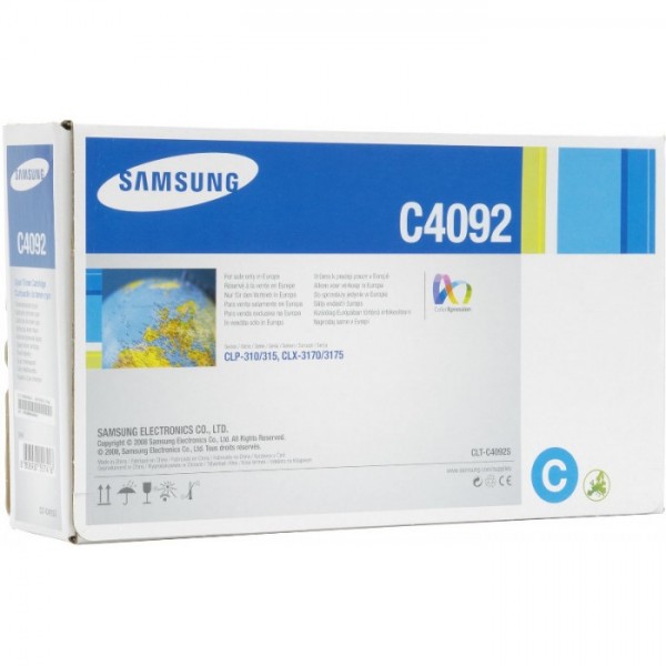 Cartus Toner Original Samsung (CLT-C4092S) SU005A Cyan, 1000 pagini