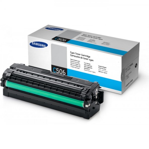 Cartus Toner Original Samsung (CLT-C506LELS) SU038A Cyan, 3500 pagini