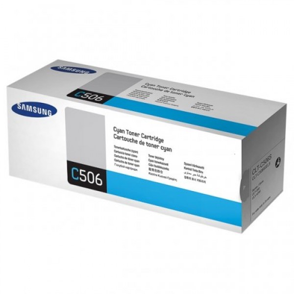 Cartus Toner Original Samsung (CLT-C506SELS) SU047A Cyan, 1500 pagini