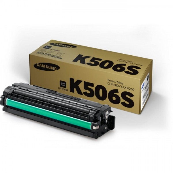 Cartus Toner Original Samsung (CLT-K506S) SU180A Negru, 2000 pagini
