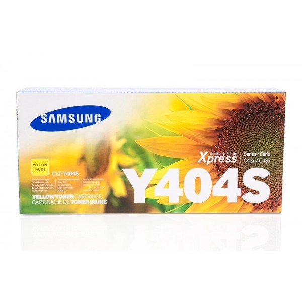 Cartus Toner Original Samsung (CLT-Y404S) SU444A Galben, 1000 pagini