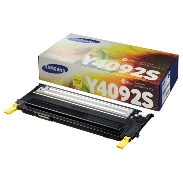 Cartus Toner Original Samsung (CLT-Y4092S) SU482A Galben, 1000 pagini
