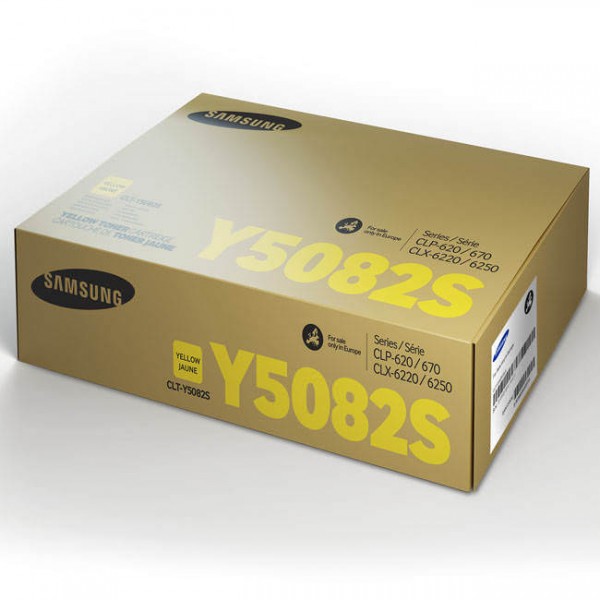Cartus Toner Original Samsung (CLT-Y5082S) SU533A Galben, 2000 pagini