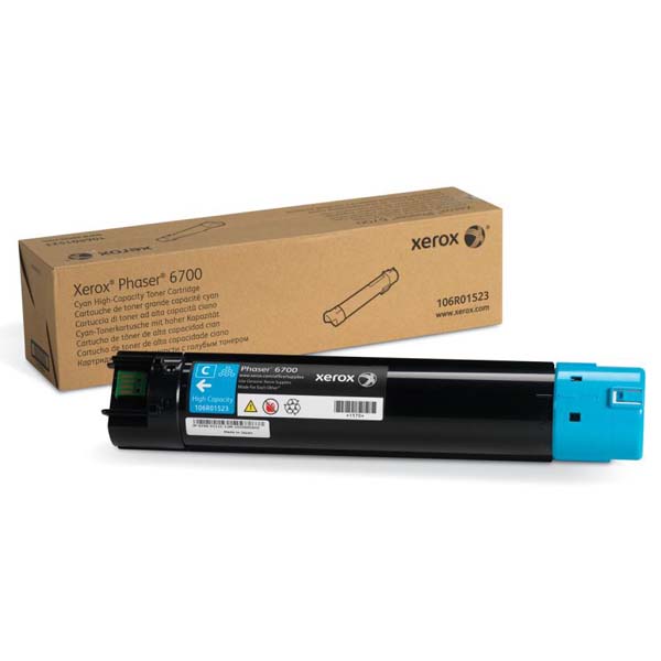 Cartus toner Original Xerox 106R01523 Cyan, 12000 pagini