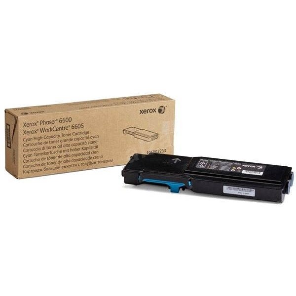Cartus toner Original Xerox 106R02233 Cyan, 6000 pagini