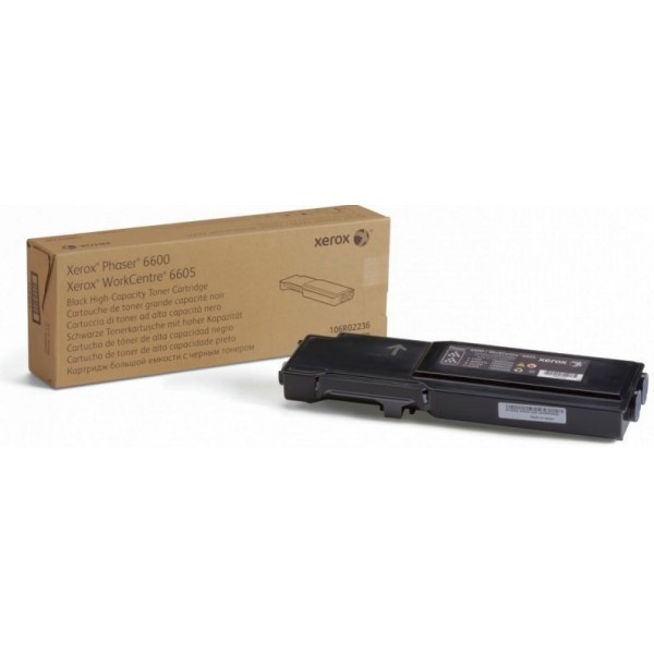 Cartus toner Original Xerox 106R02236 Negru, 8000 pagini