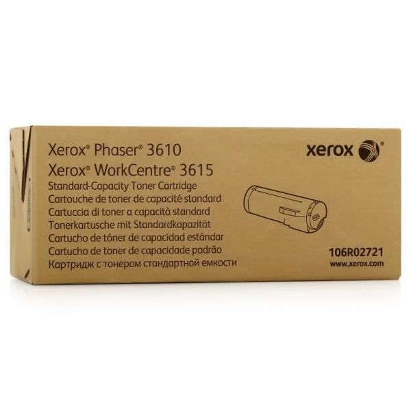 Cartus toner Original Xerox 106R02721 Negru, 5900 pagini