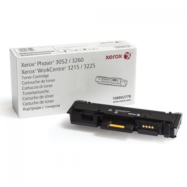 Cartus toner Original Xerox 106R02778 Negru, 3000 pagini