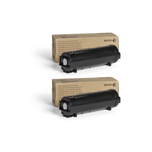 Set 2 Cartuse Toner Original Xerox 2x106R03945 Negru, 93400 pagini, USB Stick