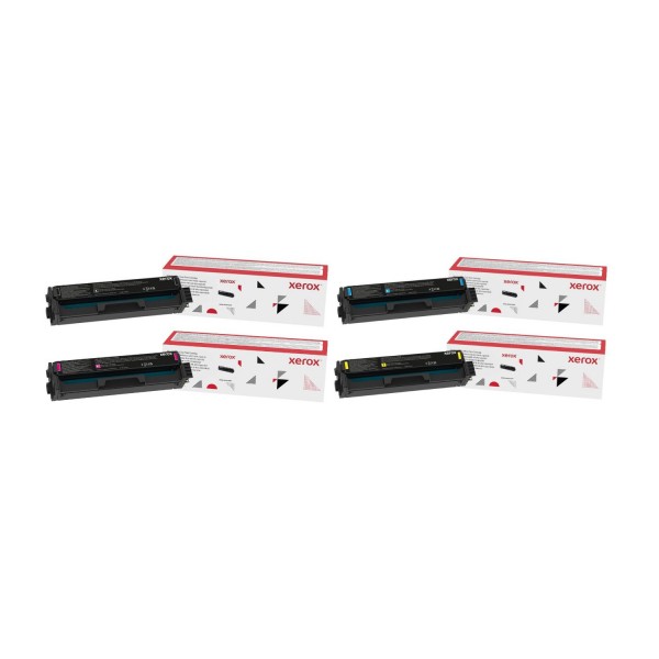 Set 4 Cartuse toner Original Xerox 1x006R04395 Negru, 1x006R04396 Cyan, 1x006R04397 Magenta, 1x006R04398 Galben, 10500 pagini, USB Stick