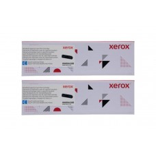 Set 2 Cartuse Toner Original Xerox 2x006R04388 Cyan, 1500 pagini, USB Stick