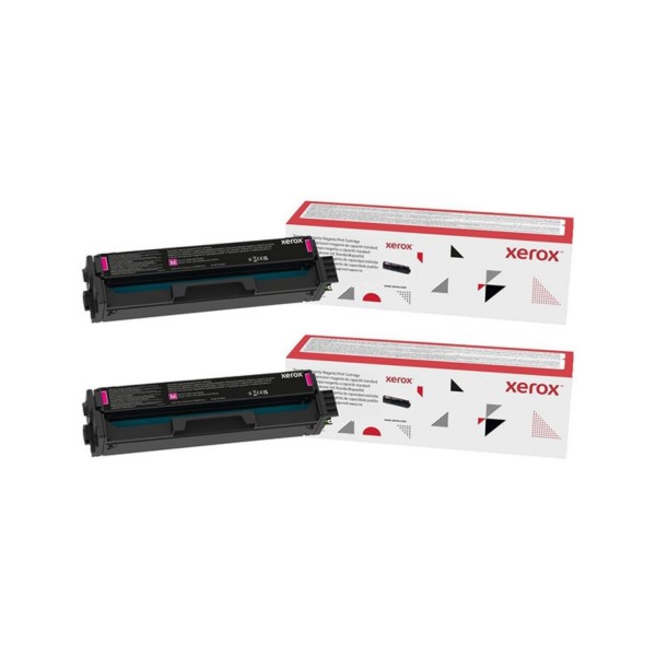Set 2 Cartuse Toner Original Xerox 2x006R04389 Magenta, 3000 pagini, USB Stick