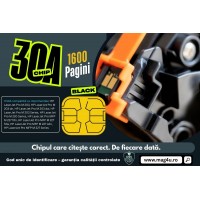 Set Chip ALP Compatibil HP(30A) CF230A Negru 1600 pagini si Pix Radius