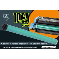 Cilindru (drum) ALP Compatibil HP1106A W1106A Negru, Pix cu gel