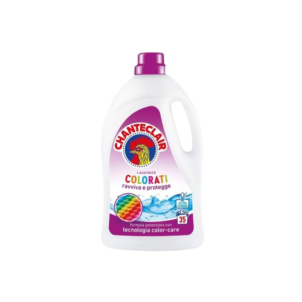 Detergent Lichid Chanteclair Color 1.575L, 35 Spalari, pentru Rufe Colorate