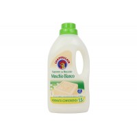 Detergent Lichid Chanteclair cu Sapun Natural Muschio Bianco 1.5L, 27 Spalari, pentru Rufe Albe si Colorate
