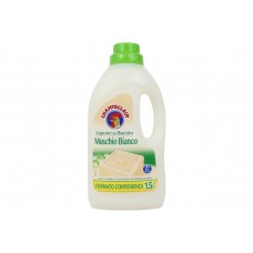 Detergent Lichid Chanteclair cu Sapun Natural Muschio Bianco 1.5L, 27 Spalari, pentru Rufe Albe si Colorate