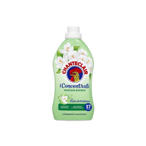 Balsam de Rufe Concentrat Chanteclair Muschio Bianco 1.14L, 57 Spalari, pentru Toate Tipurile de Tesaturi