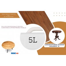 Solutie Profesională pentru Curatarea si Intretinerea Mobilei 5L – Efect Antistatic si Luciu pentru Mobilier, Canistra Economica
