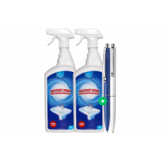 Set 2 x Antitart Spray Anti-Calcar Profesional 2 Litri + 2 Pixuri Schneider – Curatare Rapida,Protectie si Parfum Fresh