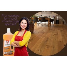 Soluție Curățare Parchet 1 Litru – Îngrijire Delicată și Protecție Durabilă pentru Suprafețe Din Lemn