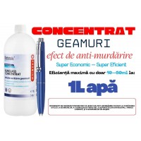 Set Klinglass concentrat, soluție profesională pentru curățarea geamurilor, 1L si 2xPix Schneider
