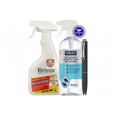 Set Complex-Solutie Degresant Bucatarie & Dezinfectant Degresant Profesional-2xPix Schneider