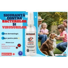 Dezinfectant ALCHOSEPT 100 ml – Pentru Mâini și Tegumente, Eficient Împotriva Bacteriilor și Virusurilor