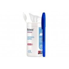 Șervețele Dezinfectante pentru Suprafețe - DEZIDIOL WIPES TP2, 120 buc. – Protecție Antimicrobiană și Curățare Profesională, Pix Radius