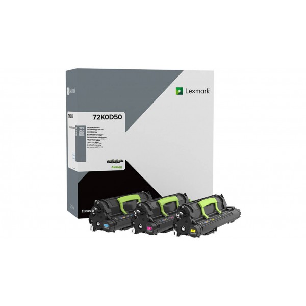 Cartus developer cyan,magenta,galben Lexmark 72K0D50 300000 pagini