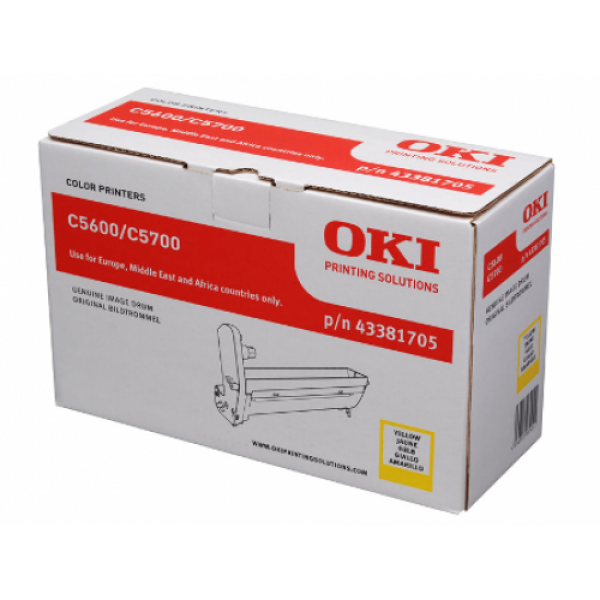 Drum 43381705 galben OKI 20.000 pagini
