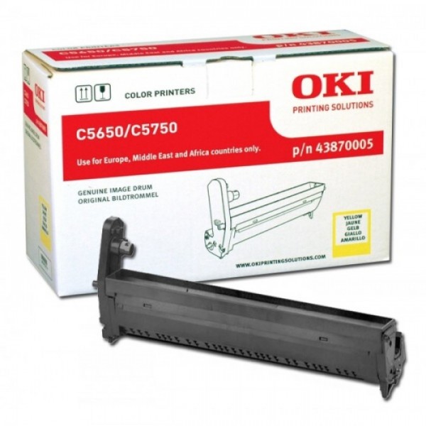 Drum 43870005 galben OKI 20.000 pagini
