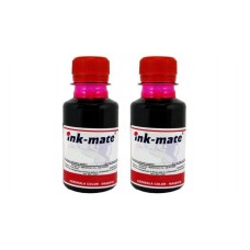 Pachet flacon refill cerneala magenta dye x2 Ink-Mate 200ml compatibil Canon GI-490M
