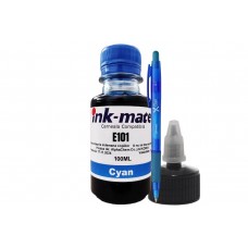 Set Flacon Refill Cerneala Ink-Mate Compatibil EPSON 101, 1x100ml C13T03V24A Cyan si Pix Xball
