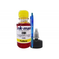 Set Flacon Refill Cerneala Ink-Mate Compatibil EPSON 101, 1x100ml C13T03V44A Yellow si Pix Xball