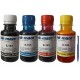 Set Flacon Cerneala InkMate Compatibil Epson (103) 1x100ml Negru, 1x100ml Cyan, 1x100ml Magenta, 1x100ml Yellow si Pix Schneider