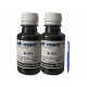 Set Flacon Cerneala InkMate Compatibil Epson (103) 2x100ml Negru si Pix Schneider