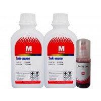 Set Flacon Cerneala InkMate Compatibil Epson (103) 2x500ml Magenta, 1x70ml Magenta cu picurator
