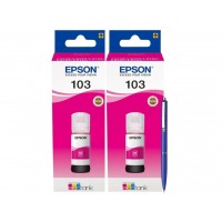 Set Flacon Cerneala Original Epson (103) 2x65ml Magenta si Pix Schneider