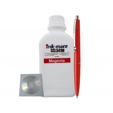 Set Flacon Refill Cerneala Ink-Mate Compatibil Canon 1x500ml CL-541 Magenta, Pix Schneider si 1buc Cdr Maxell cu plic