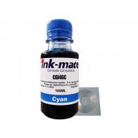 Flacon Cerneala Ink-Mate Compatibil Canon 1x100ml GI-46C Cyan, 1buc Cdr Maxell cu plic