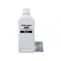 Flacon Cerneala Ink-Mate Compatibil Canon 1x1000ml GI-46BK Negru, 1buc Cdr Maxell cu plic