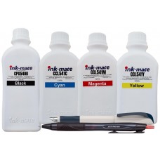 Pachet flacon refill cerneala Ink-Mate 2500ml PG-540 negru 1000ml CL-541 cyan 500ml CL-541 magenta 500ml CL-541 galben 500ml compatibil Canon
