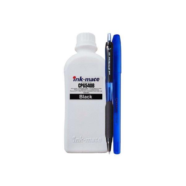 Ink-Mate PG-540 flacon refill cerneala pigment negru compatibil Canon 1 Litru