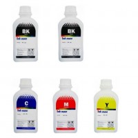 Pachet flacon refill cerneala Ink-Mate 2500ml GI-490BK negru x2 GI-490C cyan GI-490M magenta GI-490Y galben compatibil Canon